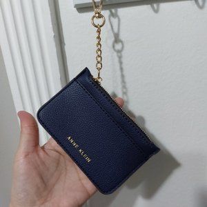 Anne Klein Small Clip On Pouch Coin Purse Clip On Handbag Keychain